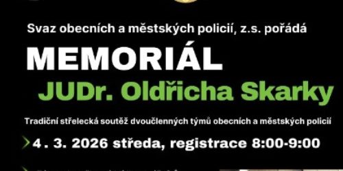Memoriál JUDr. Oldřicha Skarky 2026