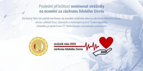 Strážník roku záchrana lidského života